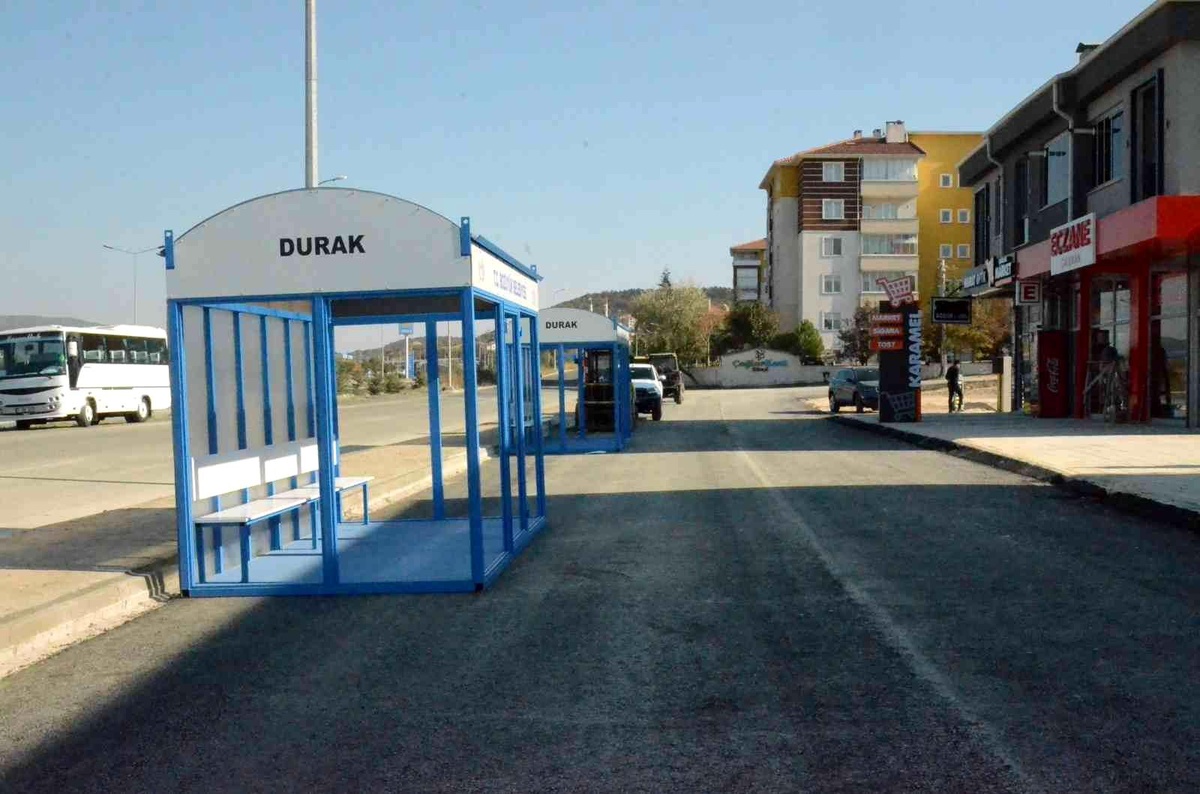 Dolmuş durakları yeni hastane önündeki yerlerini aldı