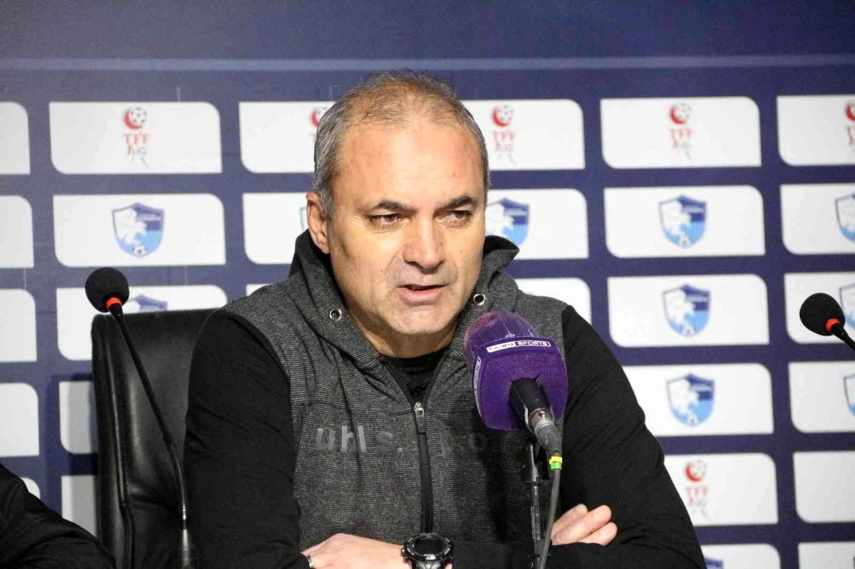 Erkan Sözeri: "İlk yarıda oynadığımız oyunu 90 dakikaya yaymak istiyoruz"