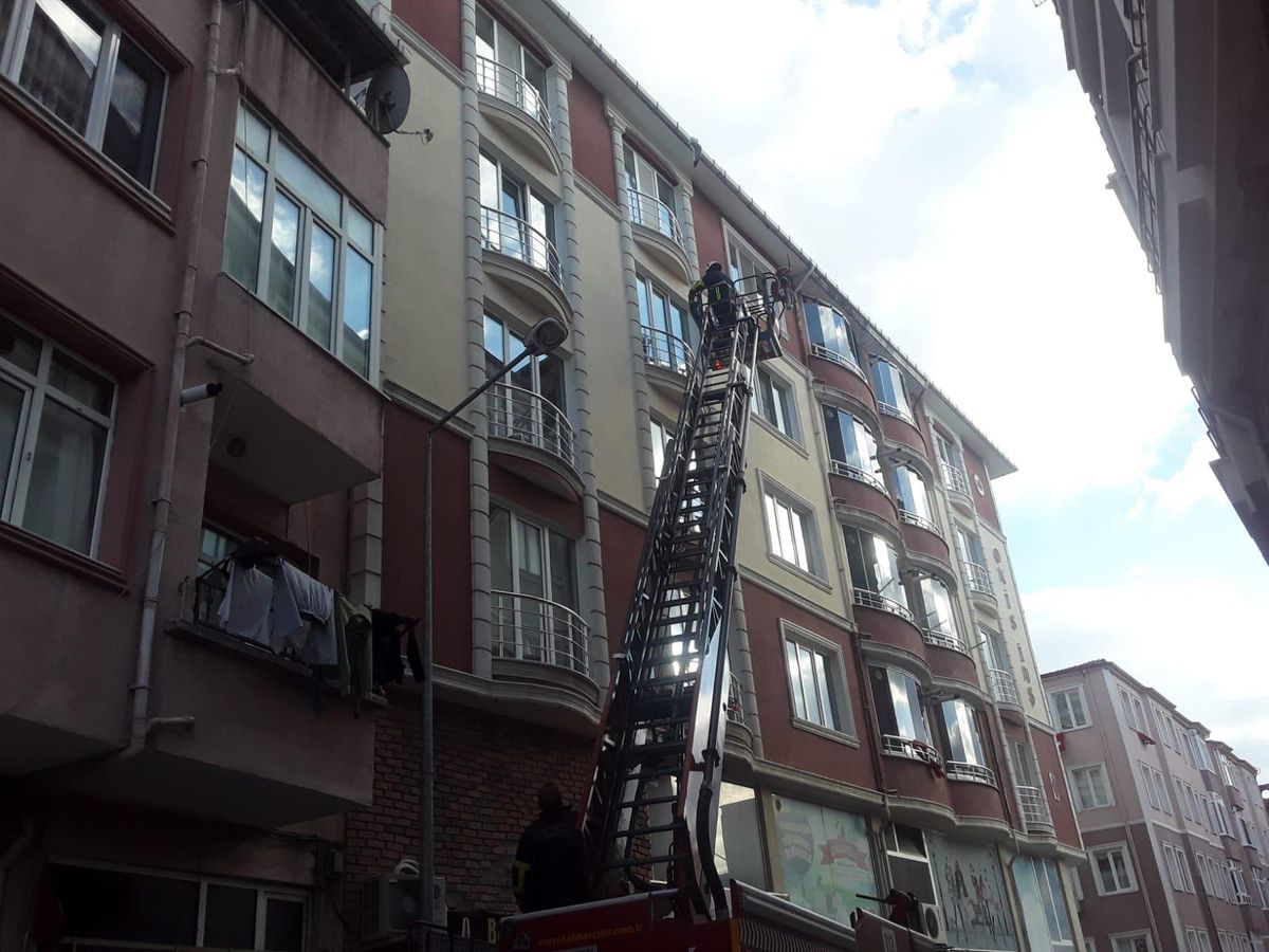 Son Dakika | Kırklareli\'nde ayağı ipe takılan martıyı itfaiye kurtardı
