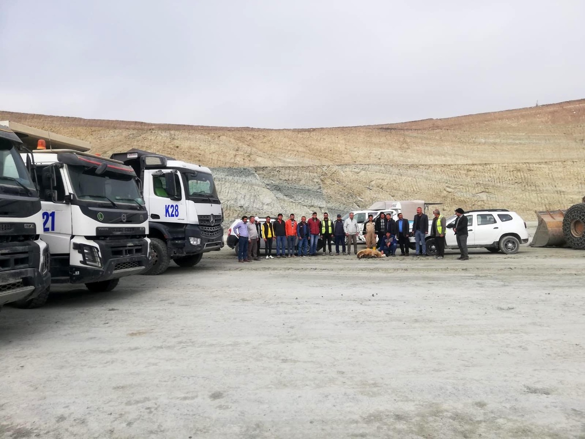 Ölümlü kazanın yaşandığı iş yerinde kurban kesildi