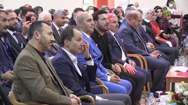 Yeniden Refah Partisi Genel Başkanı Erbakan, Bolu'da konuştu