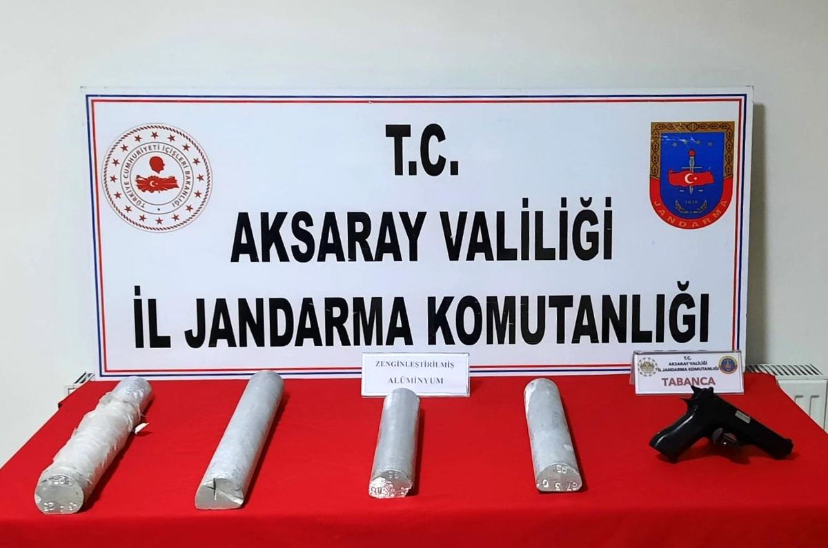 Aksaray jandarmadan 40 milyonluk "saf alüminyum" kaçakçılığı operasyonu