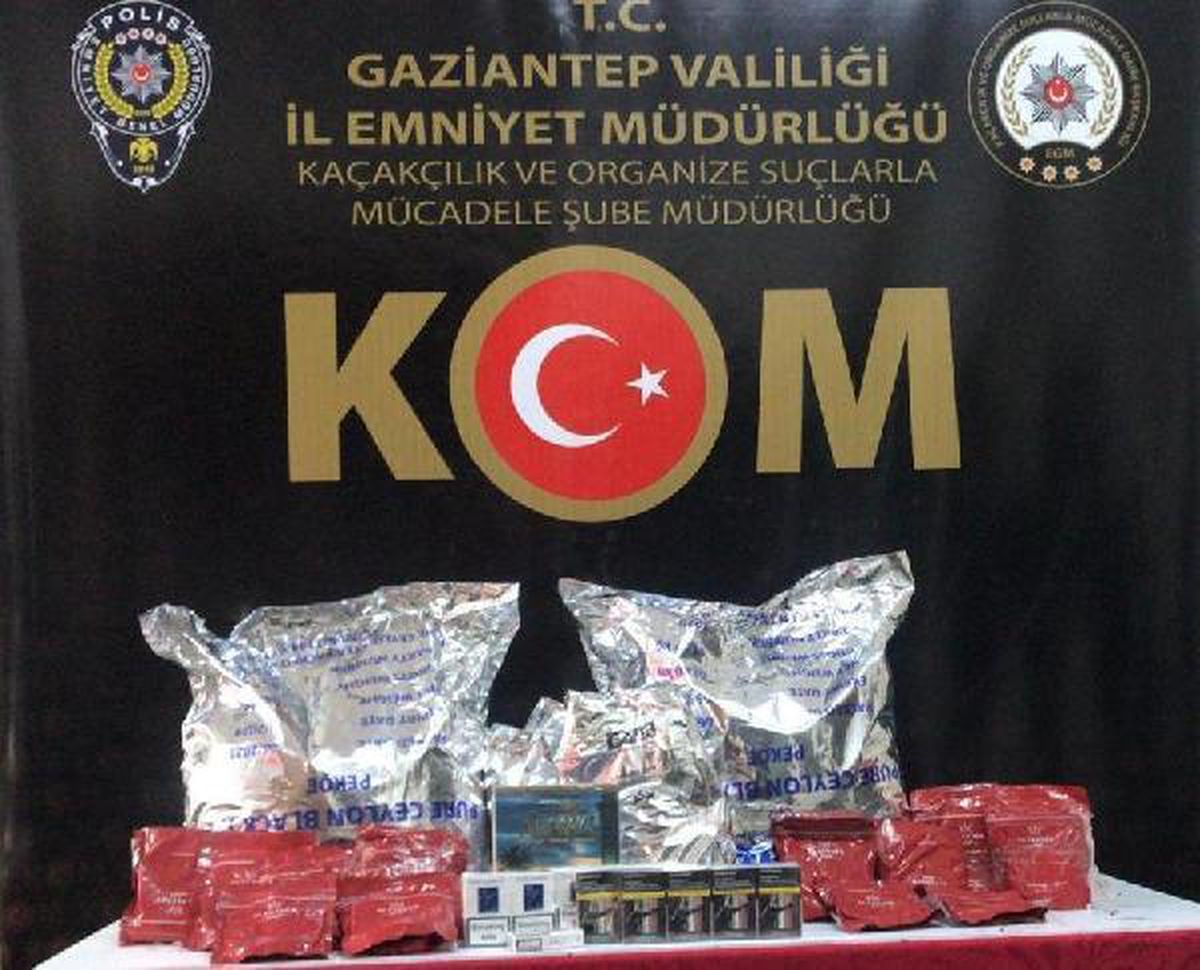 Gaziantep\'te kaçakçılık operasyonlarına 40 gözaltı