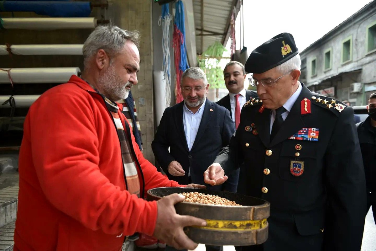 Jandarma Genel Komutanı Org. Çetin, Çorum\'da