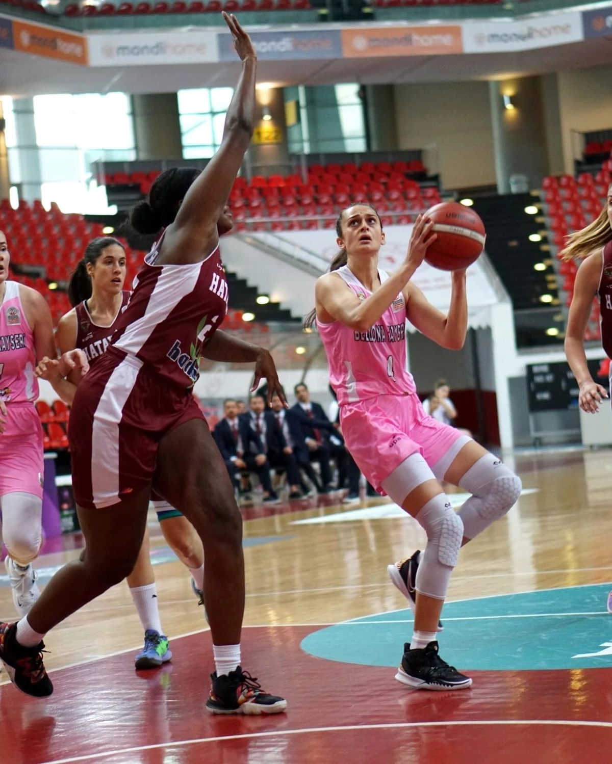 Kadınlar Basketbol Süper Ligi: Bellona kayseri Basketbol: 93 - Hatayspor: 94