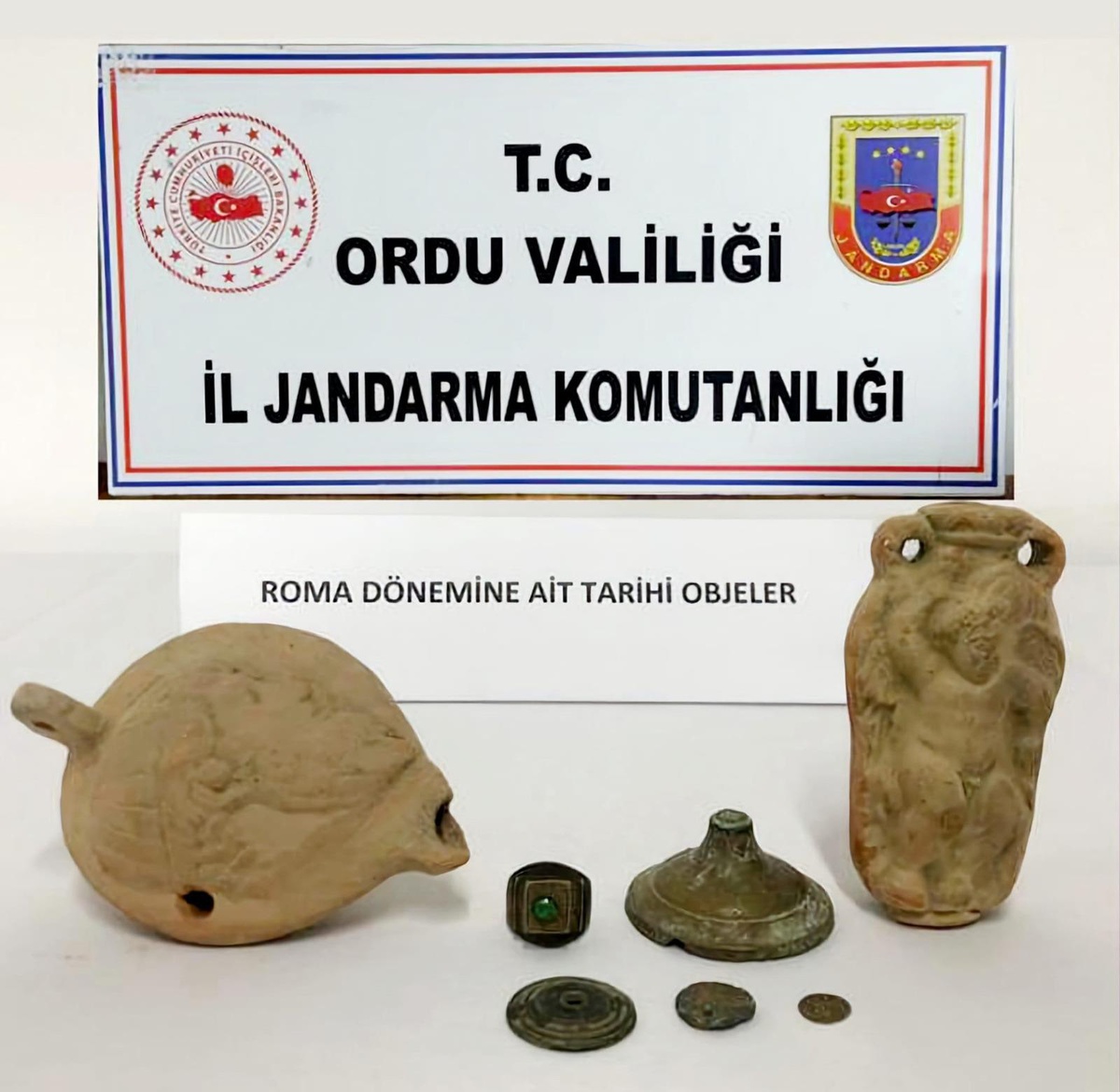Ordu\'da tarihi eser kaçaklığı operasyonunda 1 kişi yakalandı