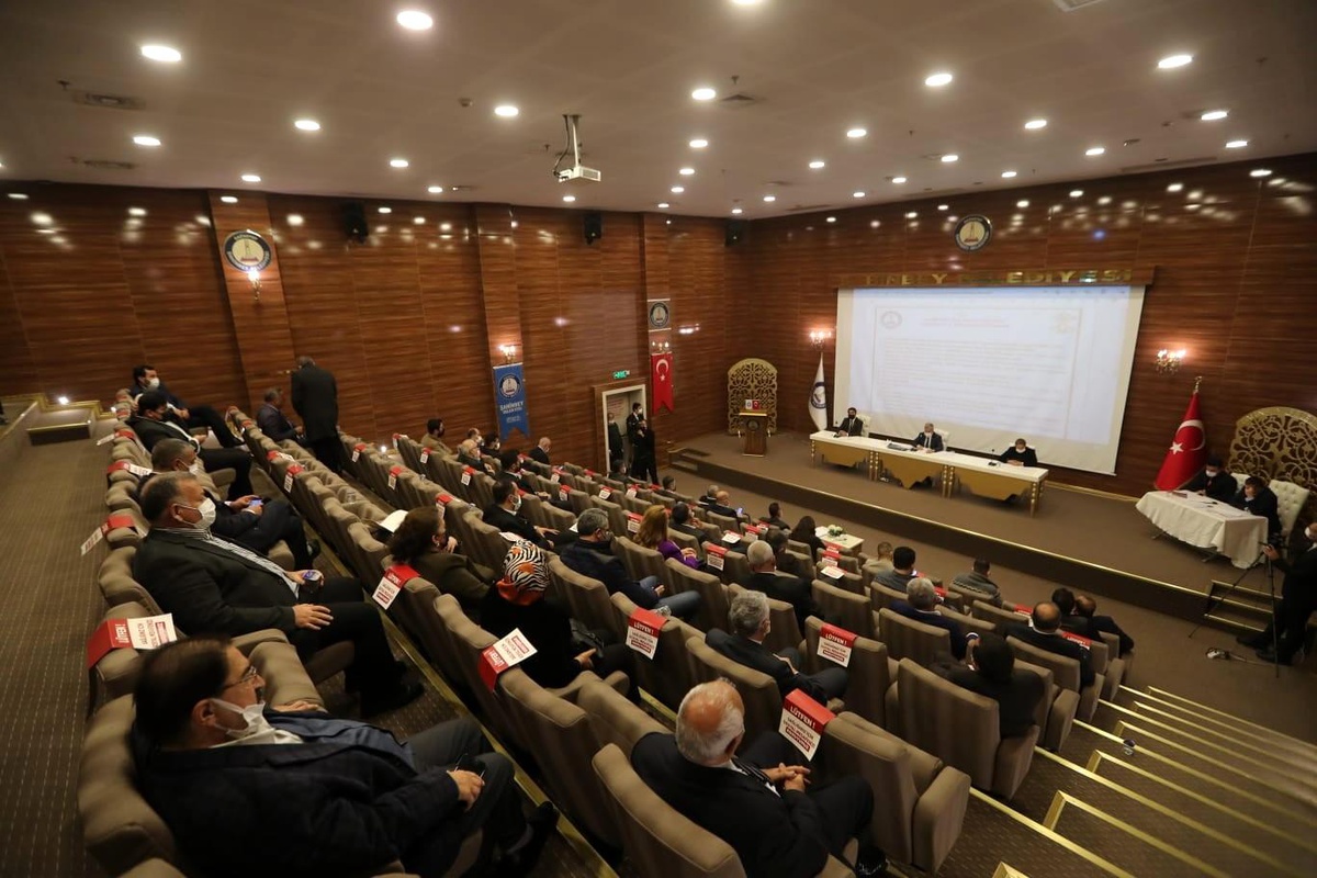 Şahinbey Belediyesi Kasım ayı meclis toplantısı yapıldı