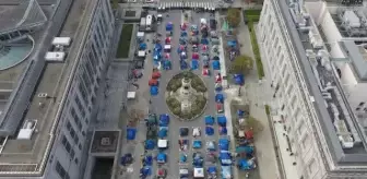 SAN FRANCISCO - Kovid-19 ile zirve yapan evsizlik krizi çözülemiyor