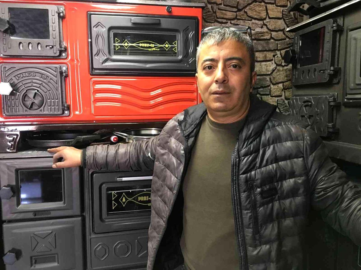 Şehirden uzaklaşanlarla birlikte soba satışları da arttı