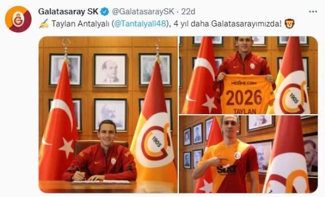 Son Dakika: Galatasaray Taylan Antalyalı, İsmail Çipe ve Christian Luyindama ile sözleşme uzattı