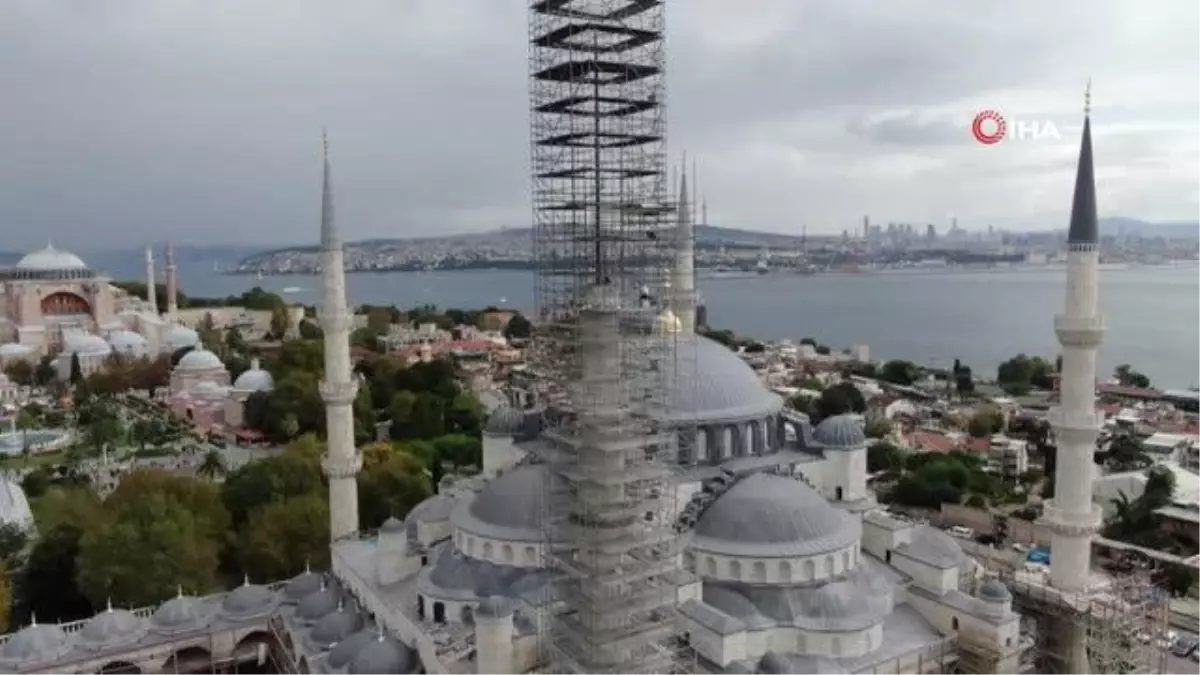 Sultanahmet Camii restorasyonunda sona yaklaşıldı