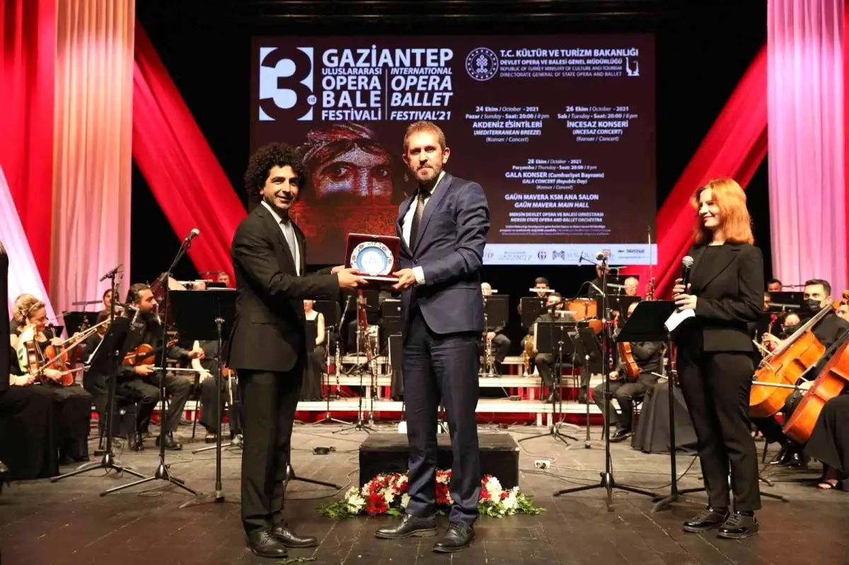 Uluslararası opera ve bale festivali gala konseri yapıldı