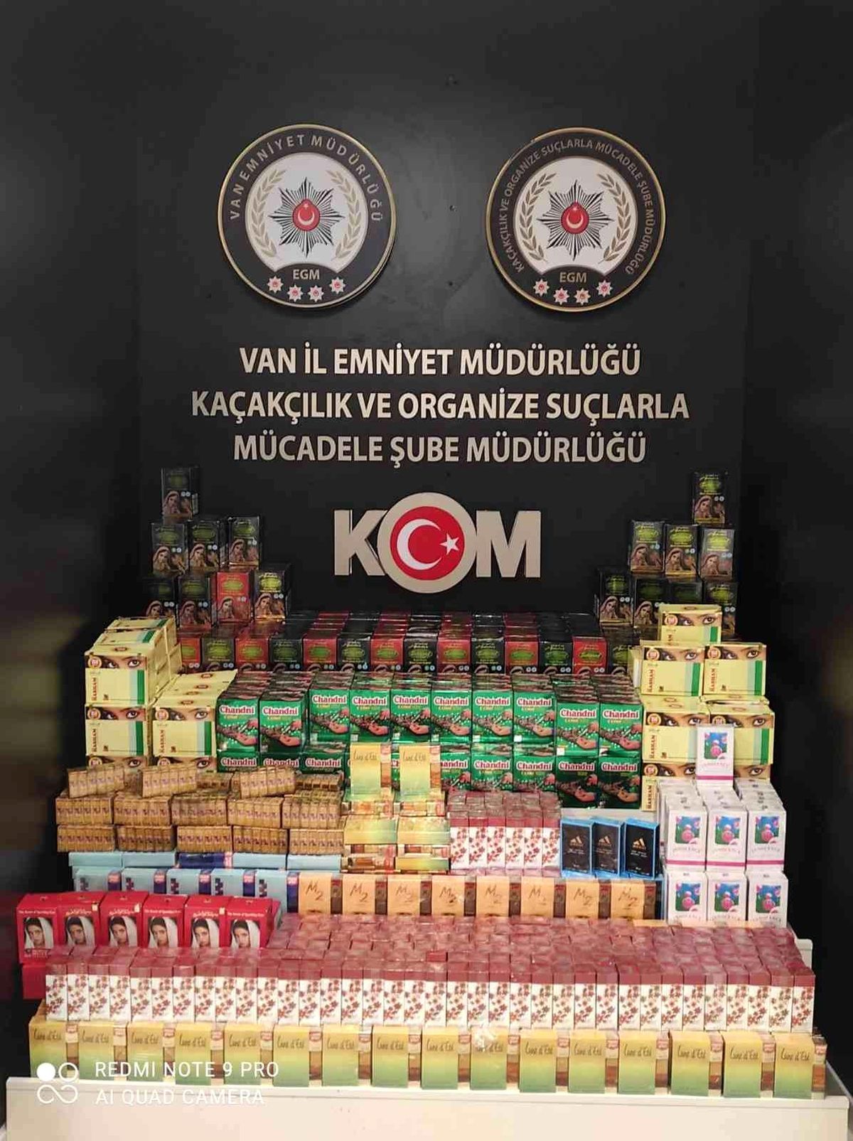 Van\'da gümrük kaçakçılığı operasyonu