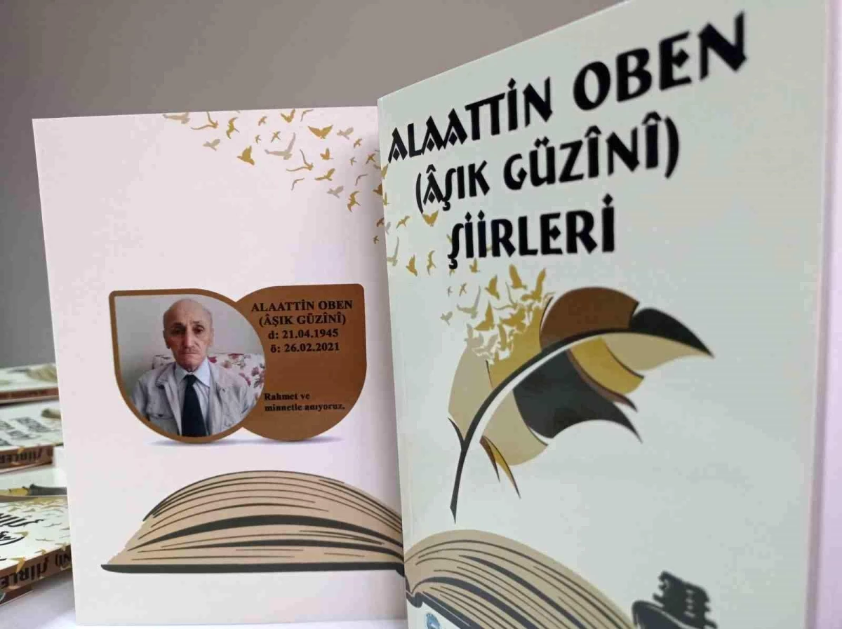 \'Alaattin Oben (Aşık Güzini) Şiirleri Kitabı basıldı