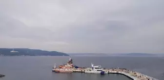 Çanakkale Boğazı'nda deniz ulaşımına sis engeli (4)
