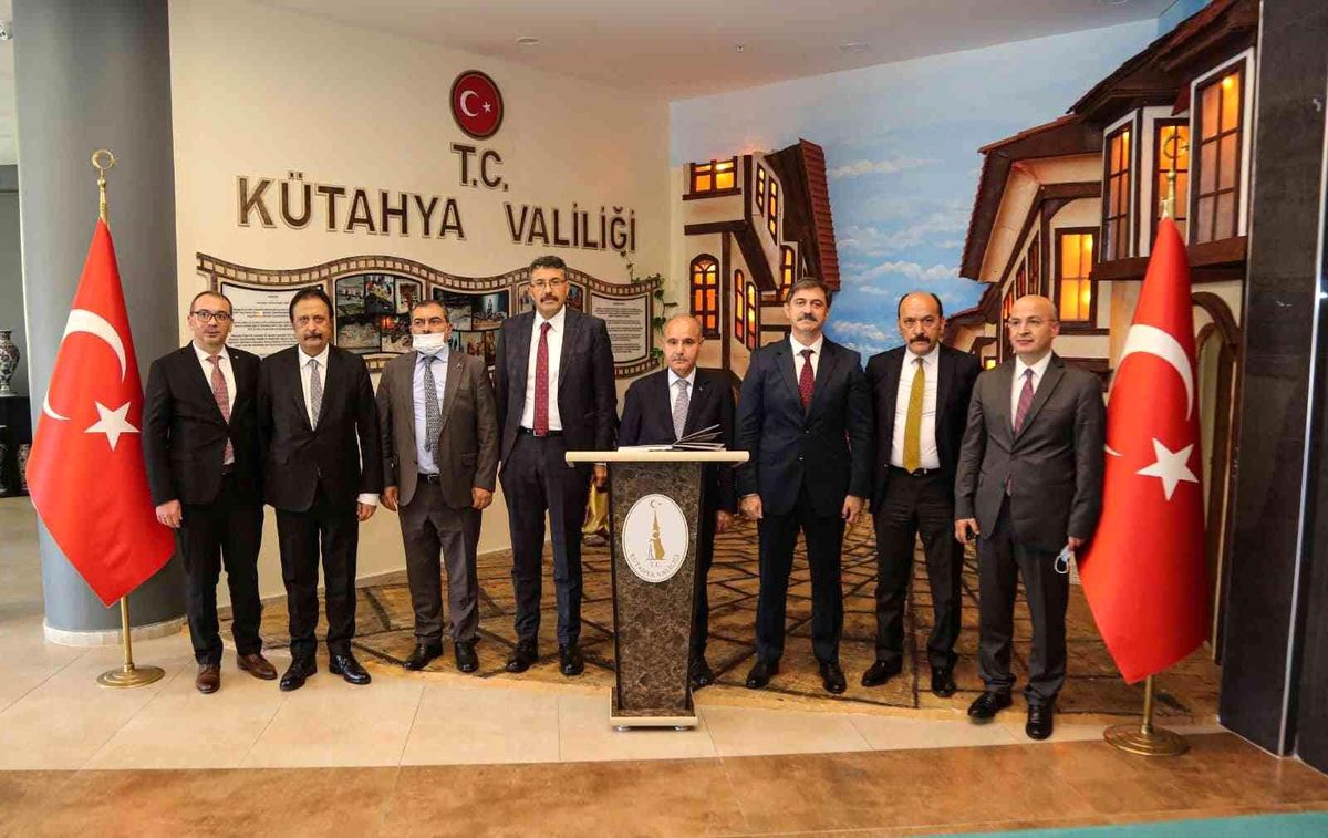 Emniyet Genel Müdürü Aktaş ve daire başkanları Kütahya\'da