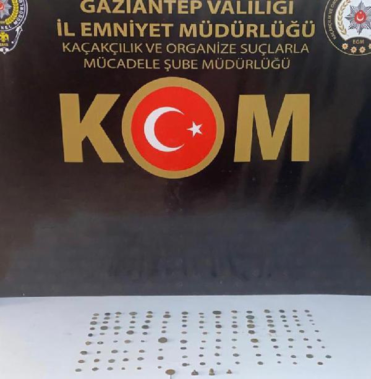 Gaziantep\'te 138 parça tarihi eser ele geçirildi