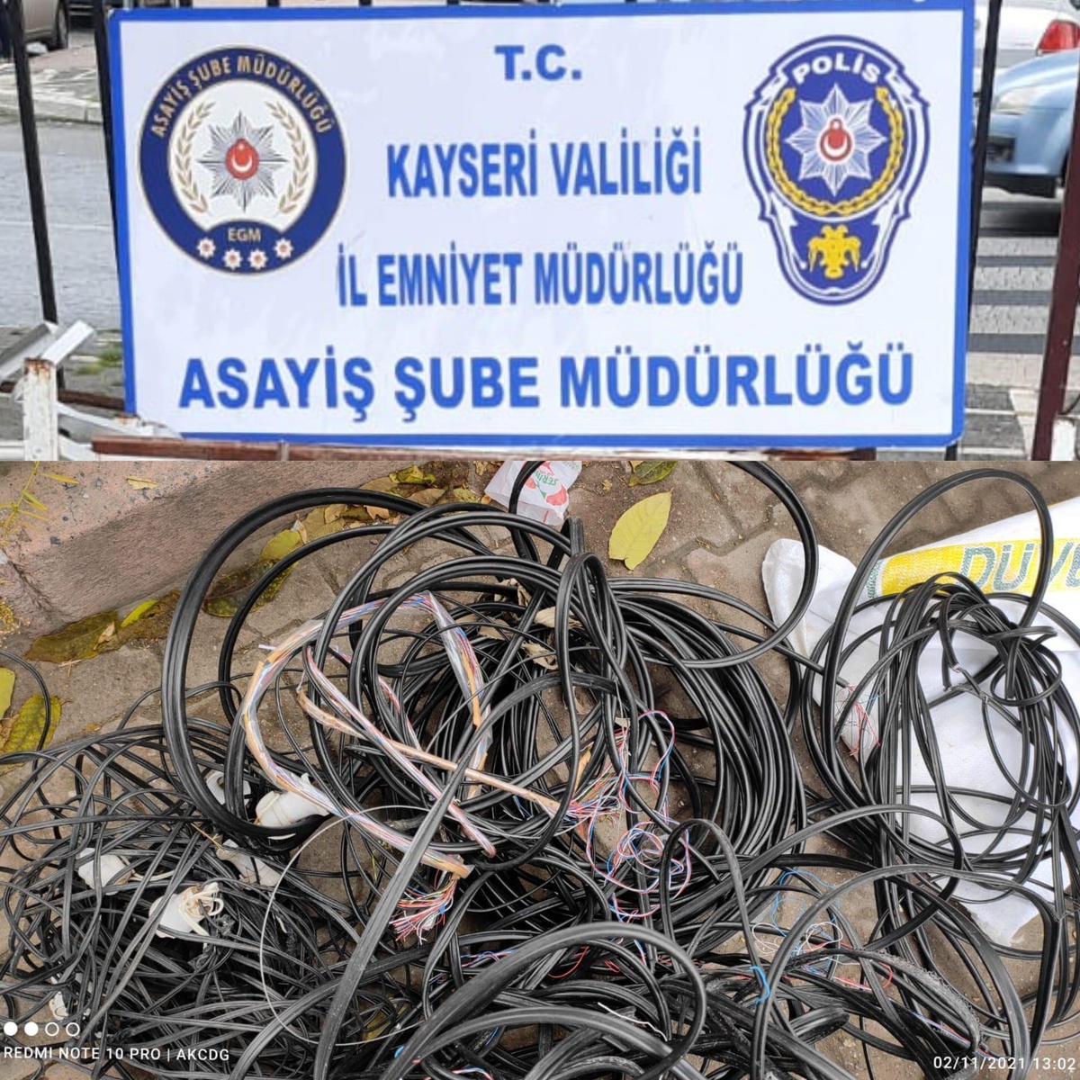 Kayseri\'de hırsızlık yapan 2 şüpheli suçüstü yakalandı