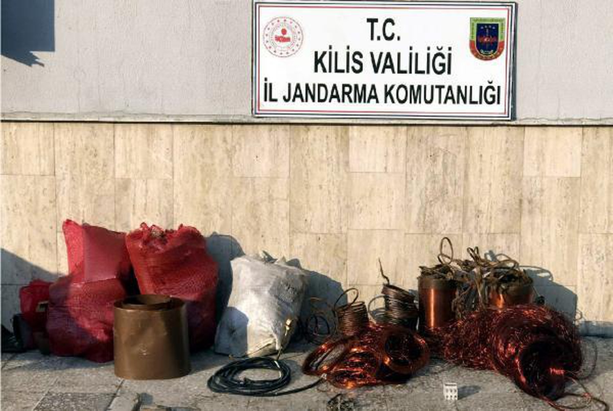 Kilis\'te 2 hırsızlık şüphelisi tutuklandı