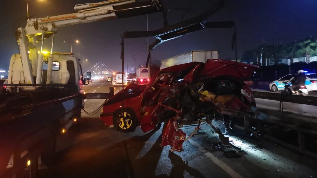Trafik kazasında 2 kişi yaralandı