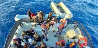 Marmaris ve Fethiye'de 126 kaçak göçmen kurtarıldı