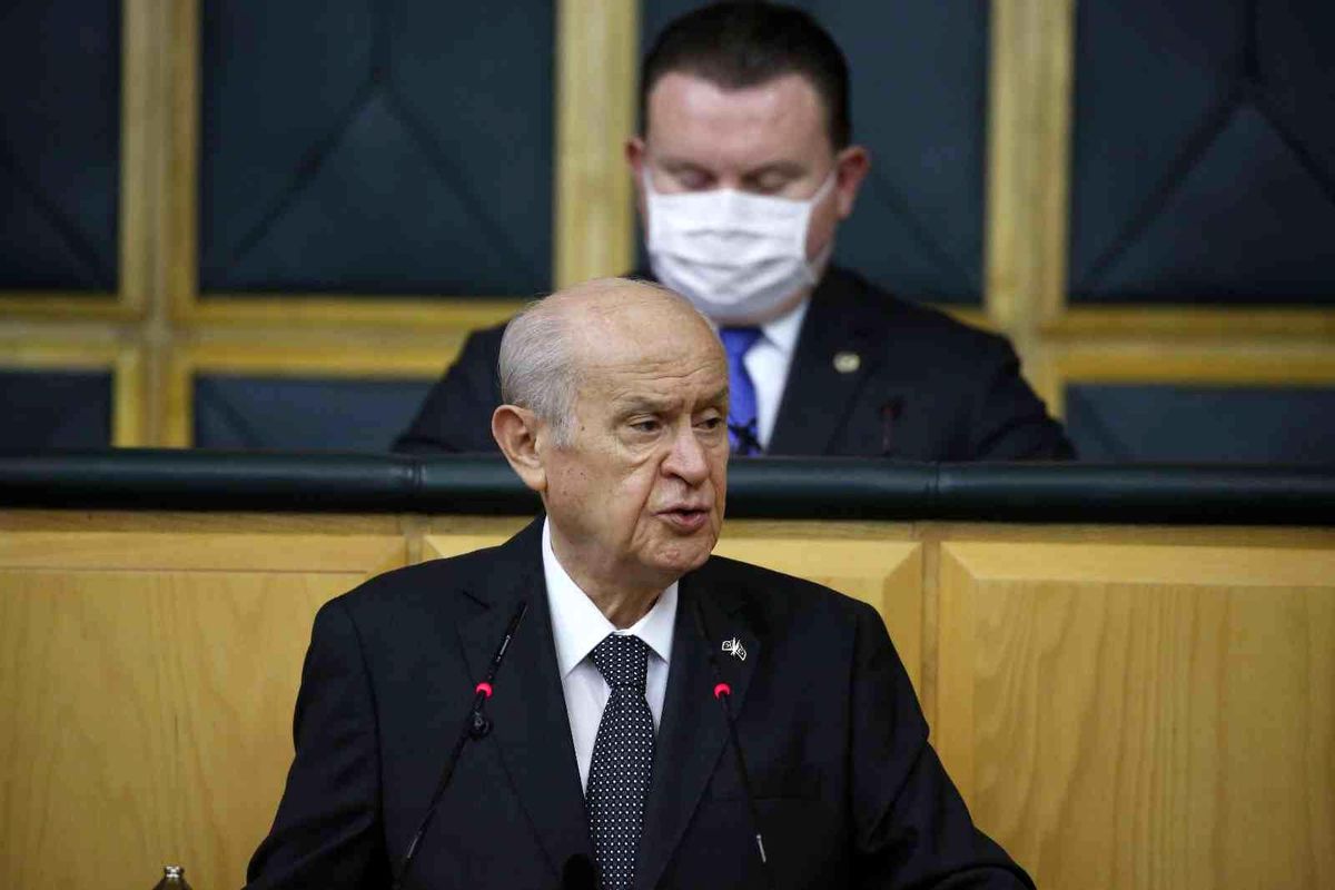 MHP Lideri Bahçeli: "CHP ile HDP, İP\'in teşvikiyle PKK\'nın siyasetteki kolonları haline gelmişlerdir"