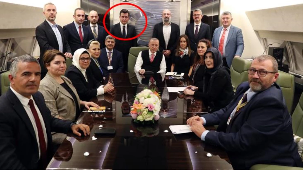 Cumhurbaşkanı Erdoğan\'ın uçağında Osman Gökçek de vardı! İşte o görüntüler
