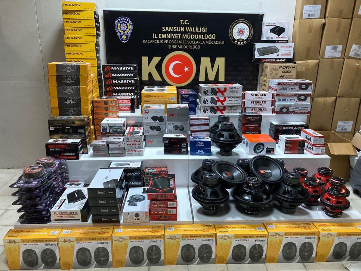 Samsun\'da kaçakçılık operasyonunda bir şüpheli yakalandı