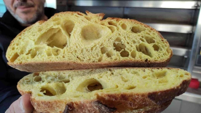 Şeker hastaları için zerdeçallı ekmek üretti, taleplere yetişemiyor