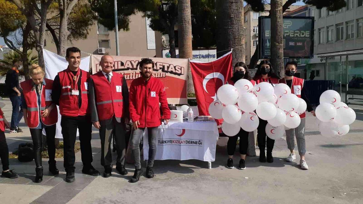 Söke\'de Kızılay Haftası kutlandı