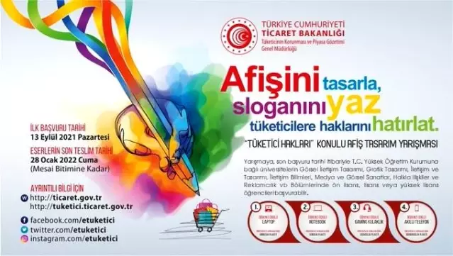 Tuketici Haklari Konulu Afis Tasarim Yarismasina Davet Son Dakika Ekonomi