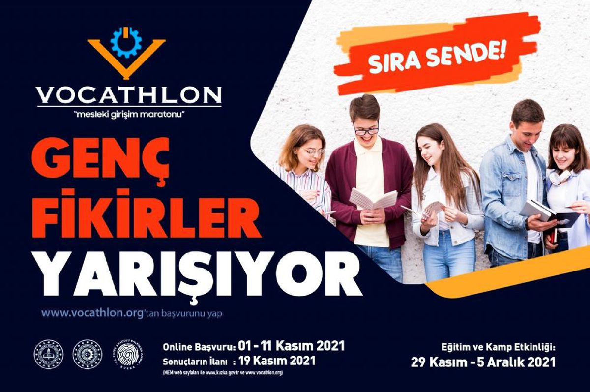 Vocathlon: Mesleki Girişim Maratonu Başvurulara Açıldı