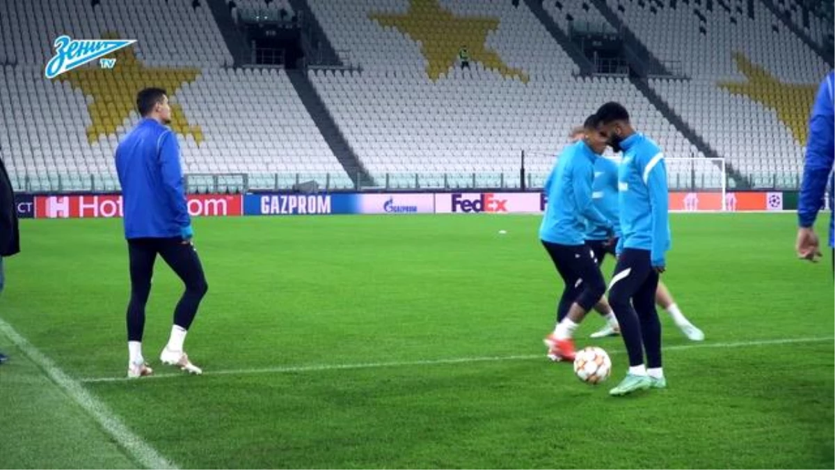 Zenit Torino\'da Yaptığı Antrenmanla Juventus Maçı Hazırlıklarını Tamamladı