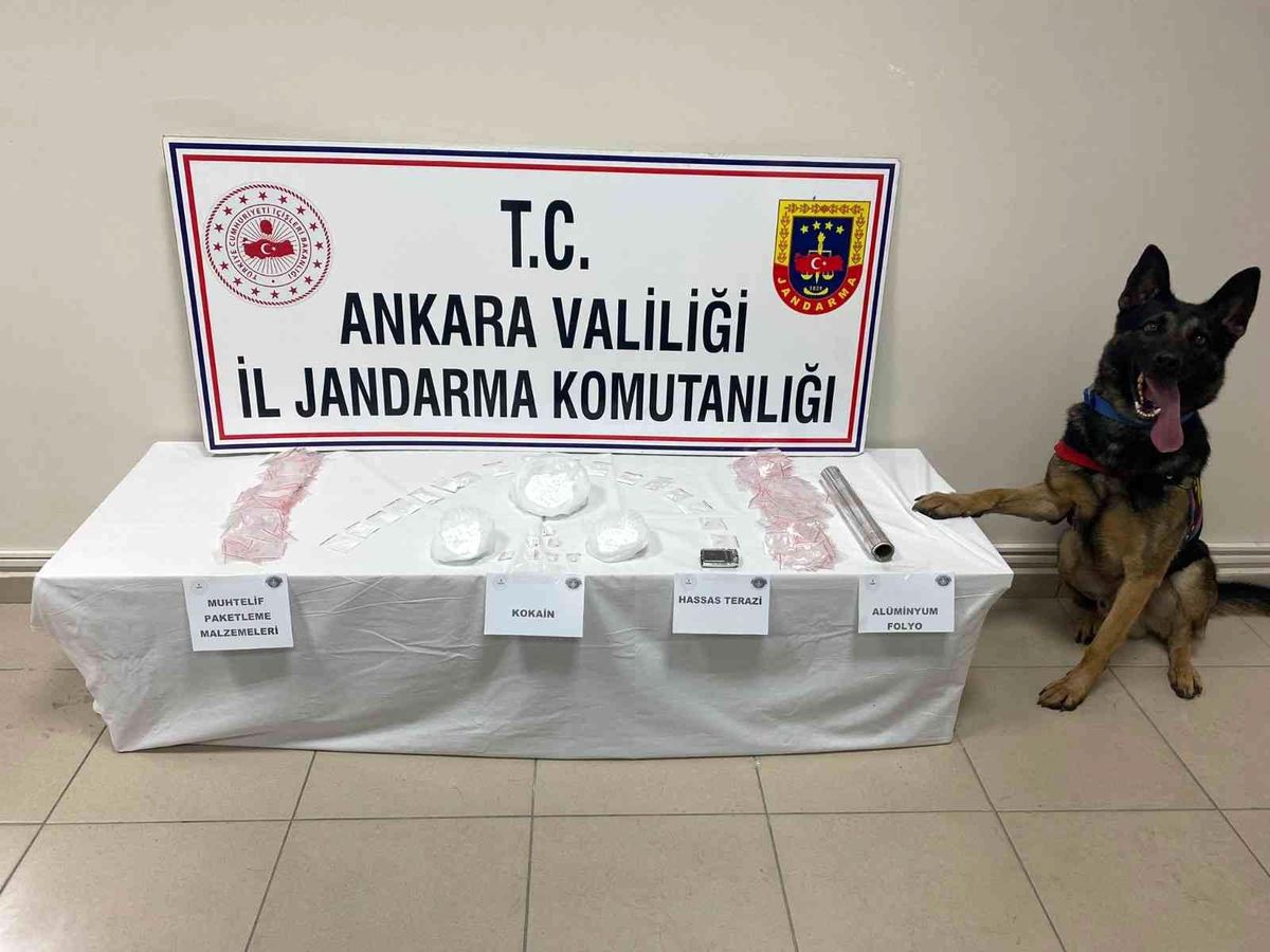 Ankara\'da jandarmadan uyuşturucu operasyonu
