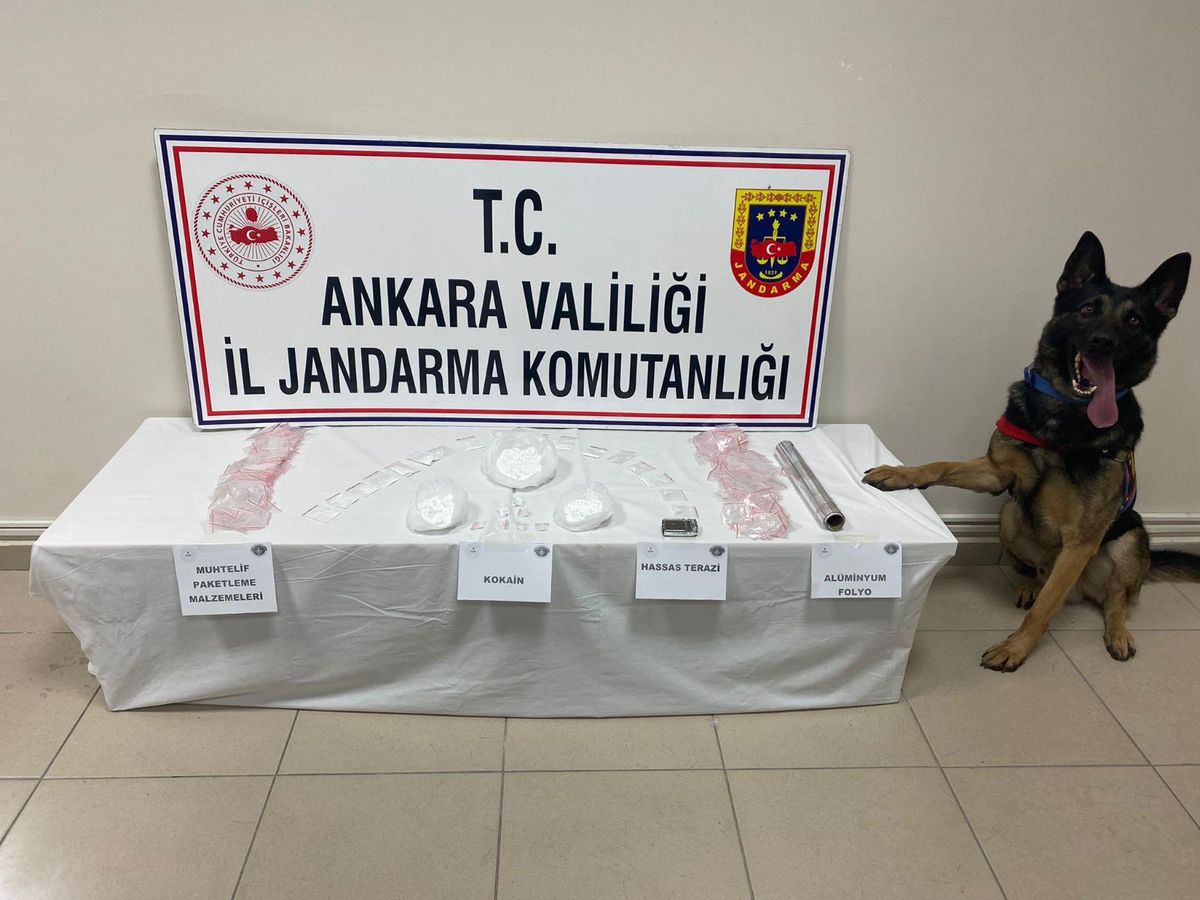 Ankara\'da kokain ticareti yapmakla suçlanan bir kişi yakalandı
