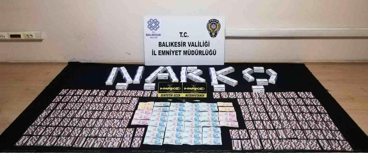 Balıkesir\'de 21 şahsa asayiş ve uyuşturucu operasyonu