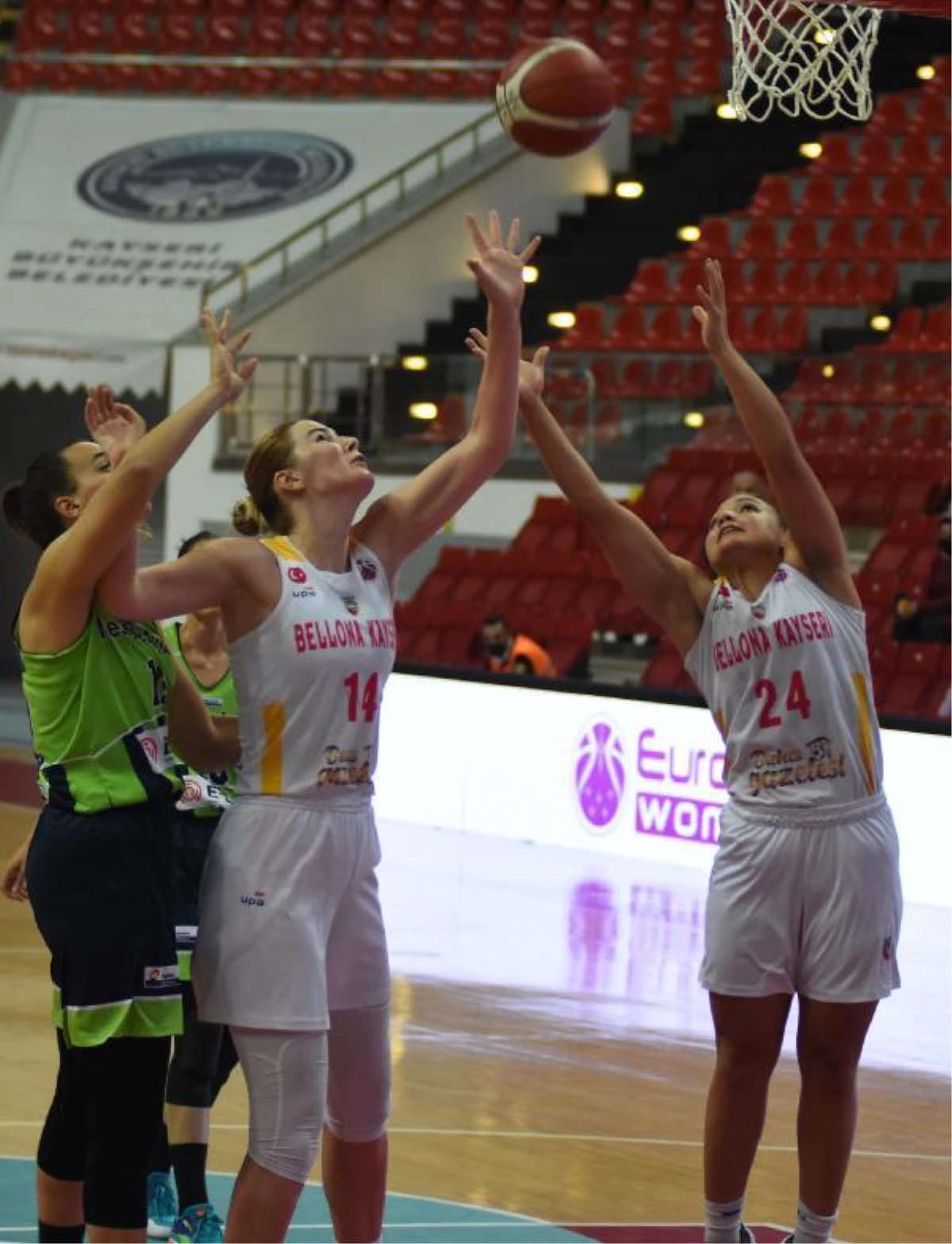 Bellona Kayseri Basketbol-Nesibe Aydın: 76 - 85