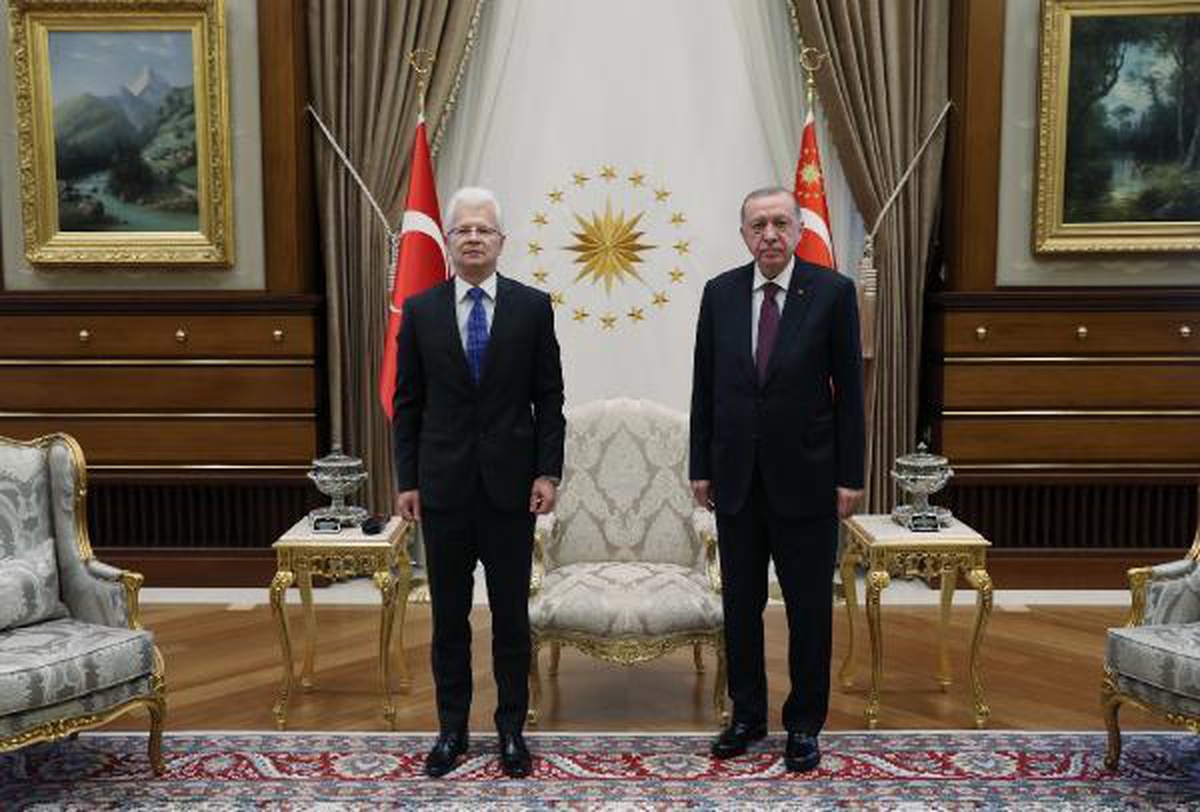 Büyükelçilerden Cumhurbaşkanı Erdoğan\'a güven mektubu