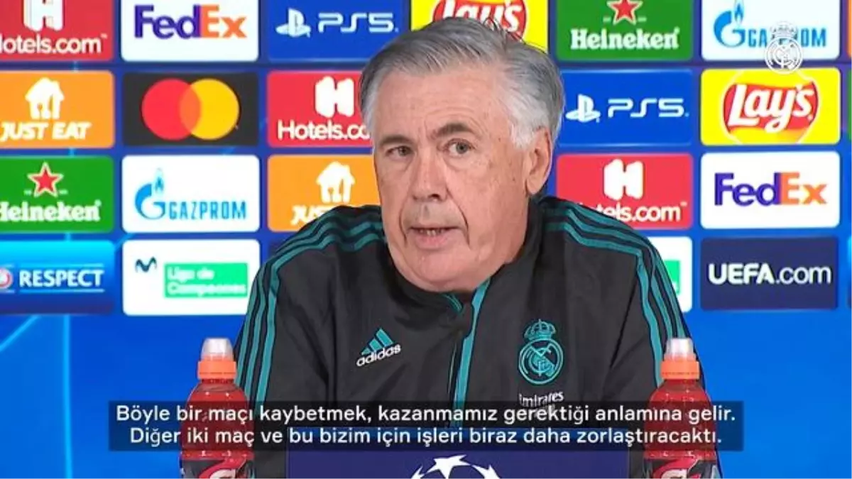 Carlo Ancelotti Shakhtar Donetsk Maçı Hakkında Konuştu: \'Bu Çok Önemli Bir Maç\'