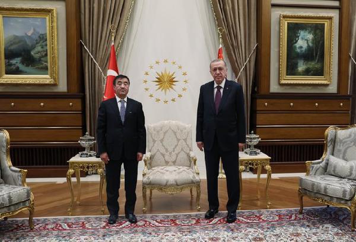 Cumhurbaşkanı Erdoğan, Moğolistan ve Ukrayna büyükelçilerinin güven mektuplarını kabul etti