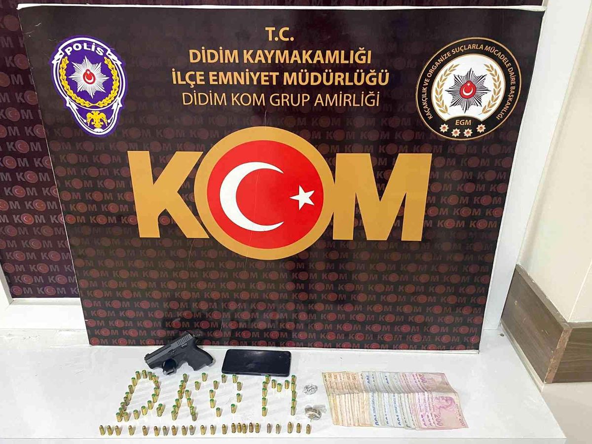 Didim\'de uyuşturucu ile mücadele sürüyor