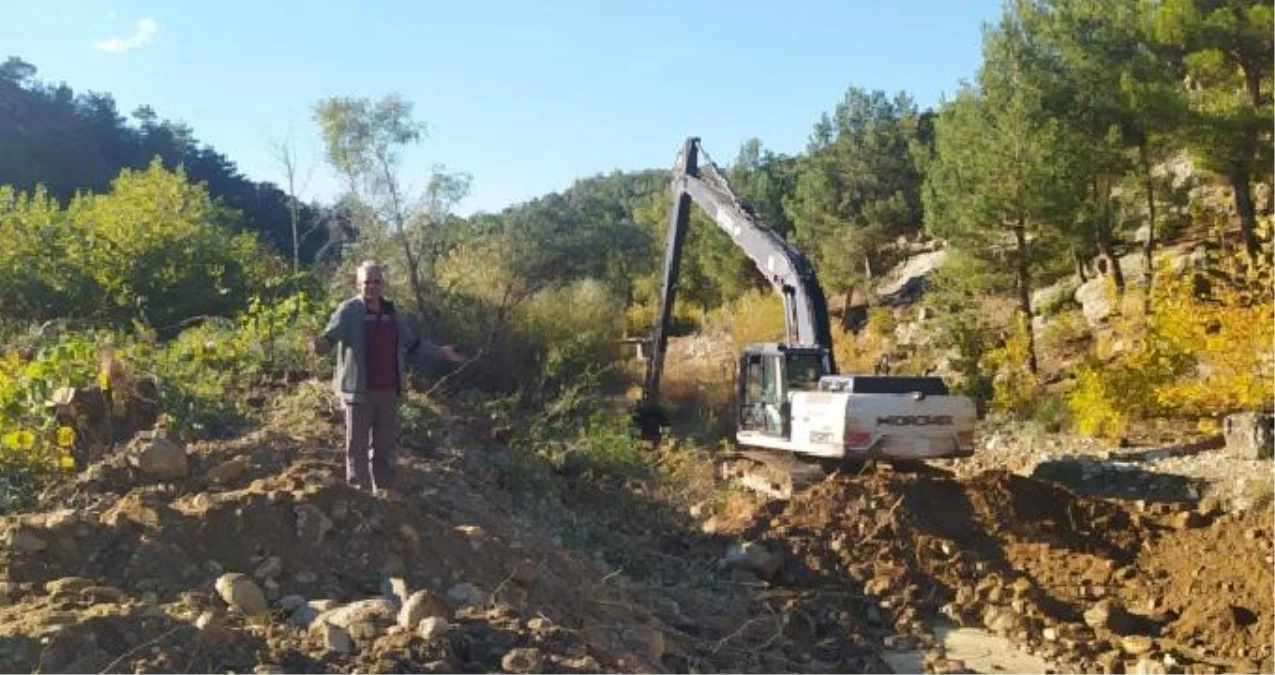 Doğanpınar Mahallesinde taşkınlara karşı önlem