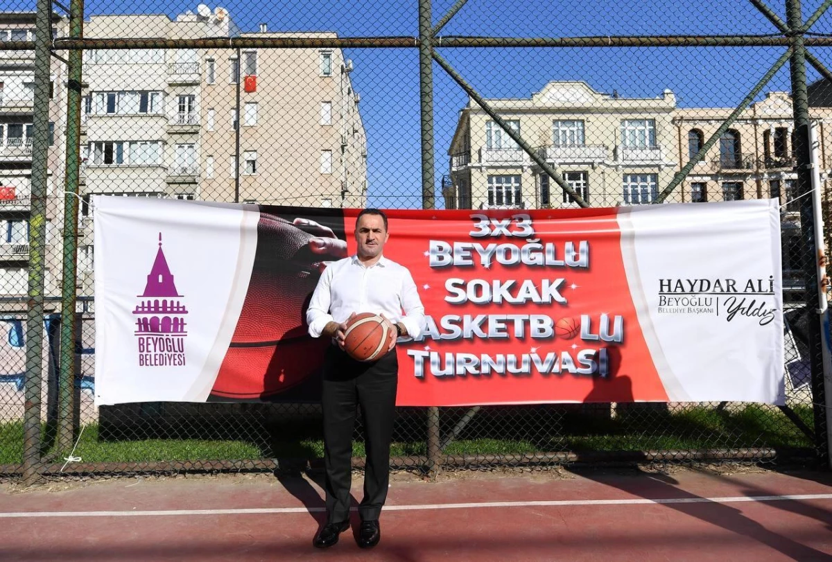 Gençler Beyoğlu 3x3 Basketbol Turnuvası\'nda kıyasıya yarıştı