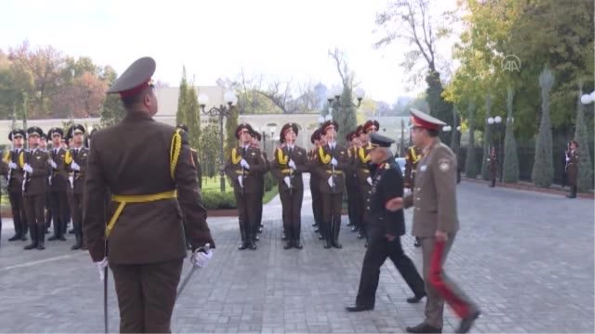Jandarma Genel Komutanı Orgeneral Çetin Özbekistan\'da temaslarda bulundu