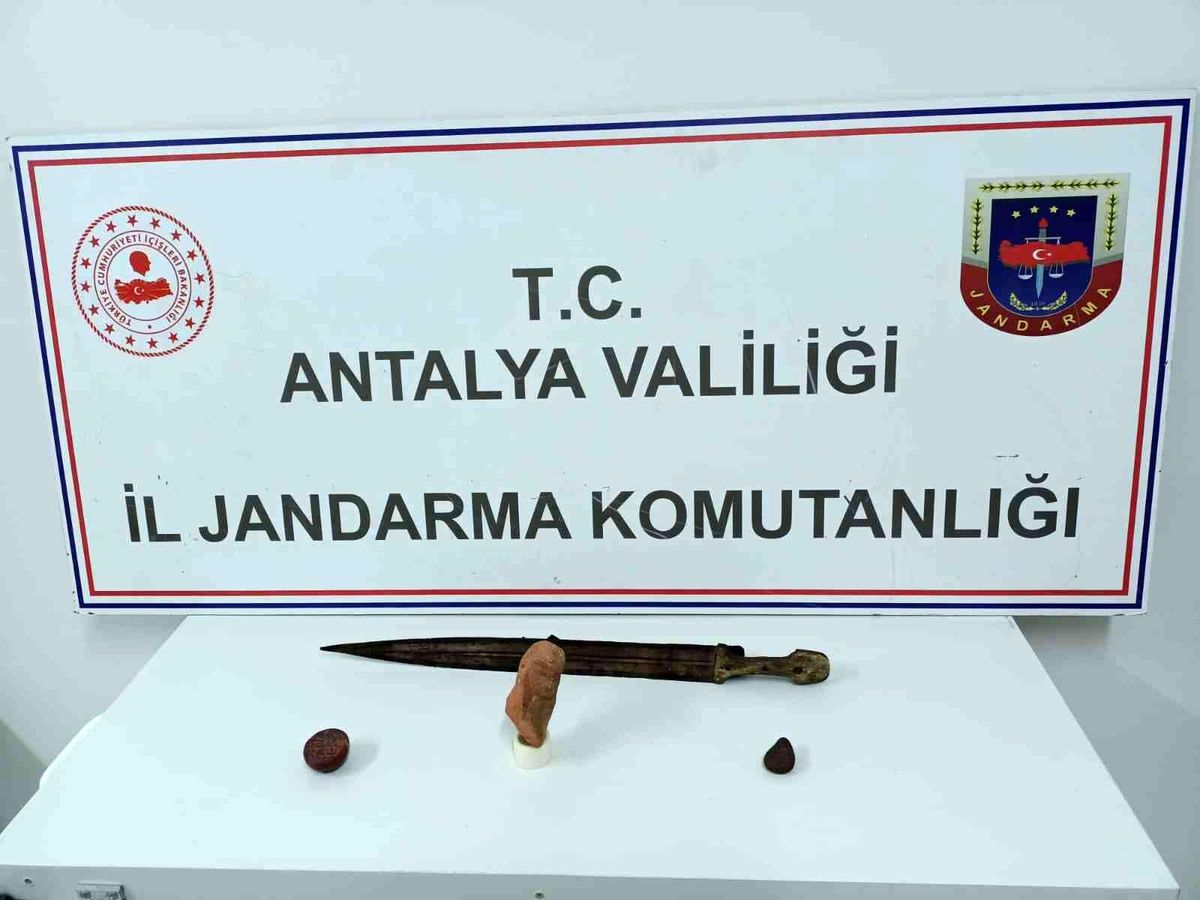 Son dakika haber | Jandarmadan tarihi eser baskını