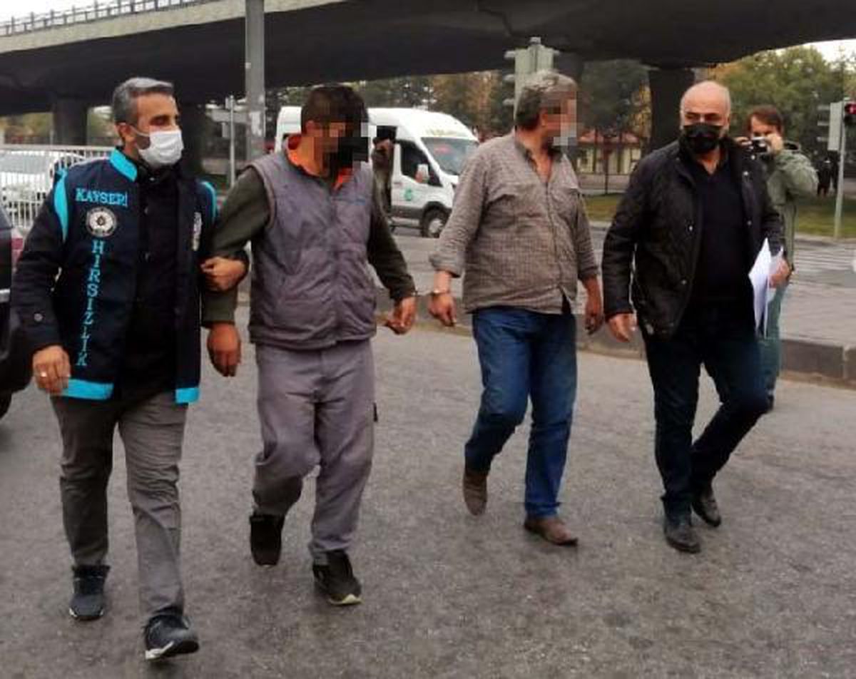 Kablo ve evden hırsızlık şüphelileri adliyeye sevk edildi