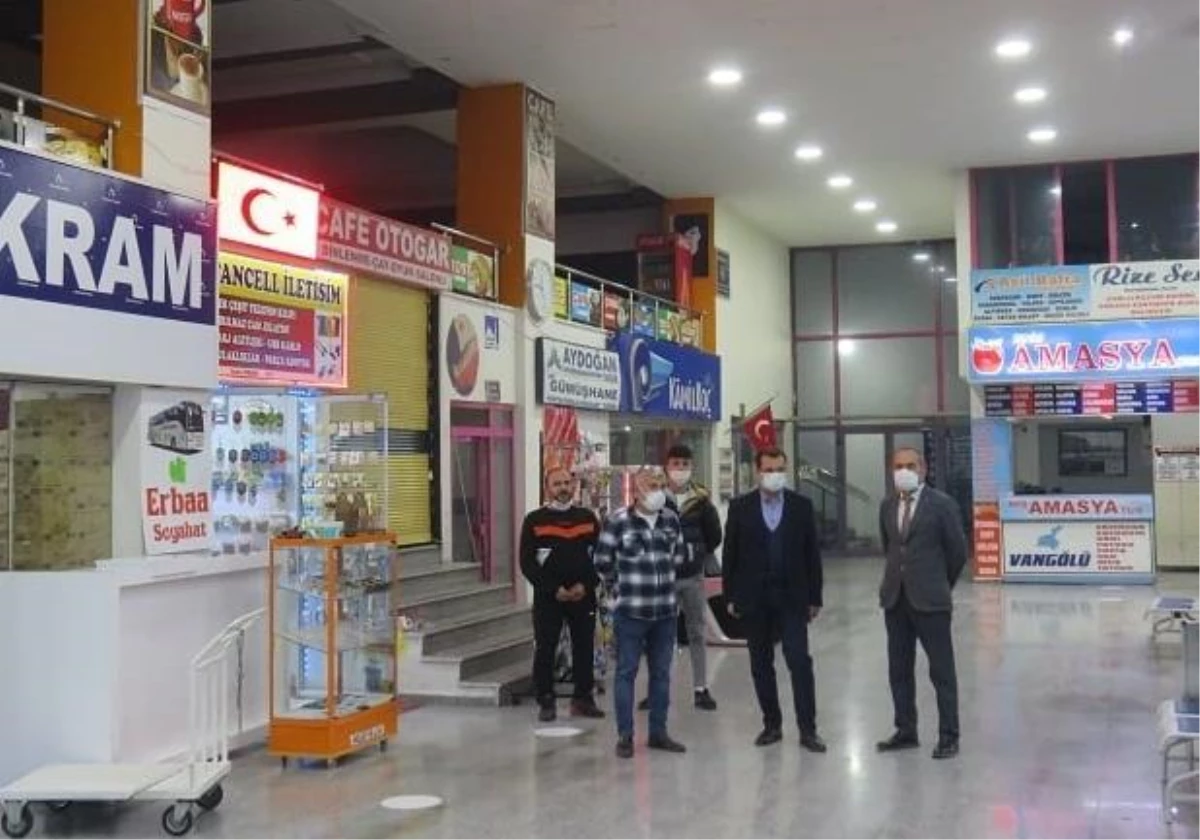 Merzifon Kaymakamı Güldoğan\'dan esnaf ziyareti