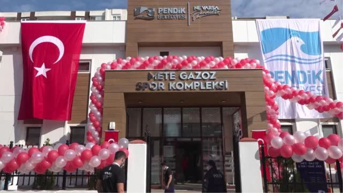 Mete Gazoz Spor Kompleksi açıldı