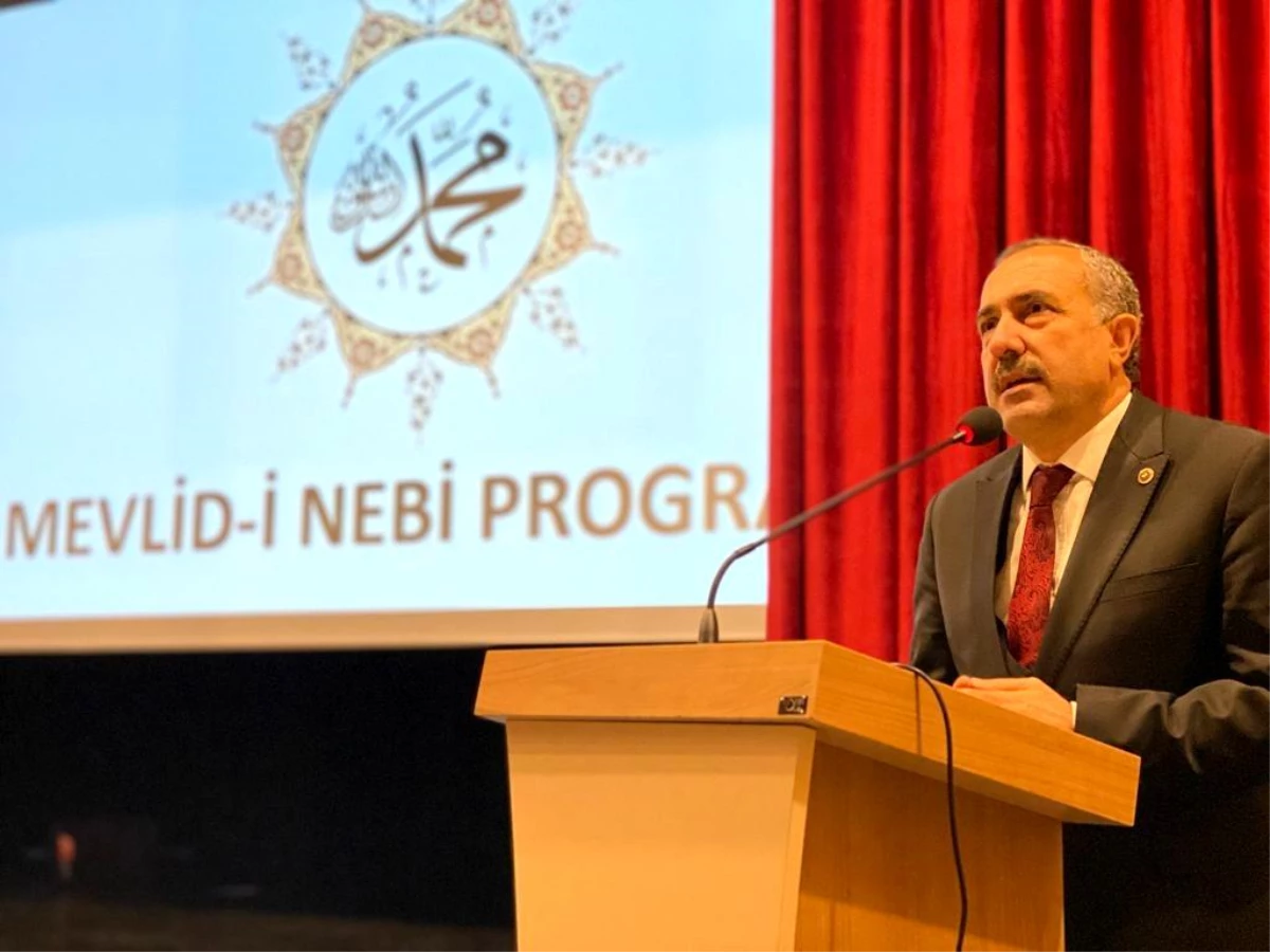 Milletvekili Arvas, Erciş ilçesinde düzenlenen Mevlid-i Nebi programına katıldı