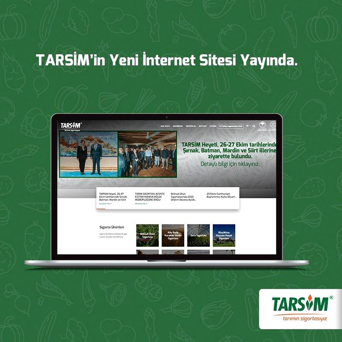 TARSİM\'in yeni internet sitesi yayında